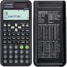 CTIFREE FC-991 ES PLUS 2nd tudományos számológép, 77x161mm, dual power, 2 év garancia