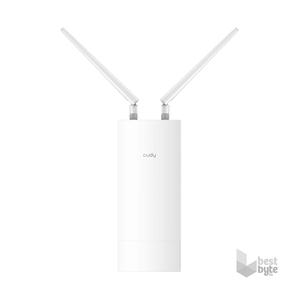 CUDY AP1200 Outdoor kétsávos AC1200 WiFi, 10/100 LAN, PoE, fehér Kültéri Access Point