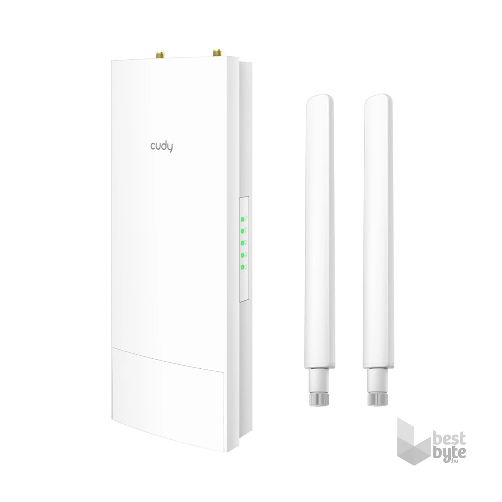 CUDY AP1200 Outdoor kétsávos AC1200 WiFi, 10/100 LAN, PoE, fehér Kültéri Access Point