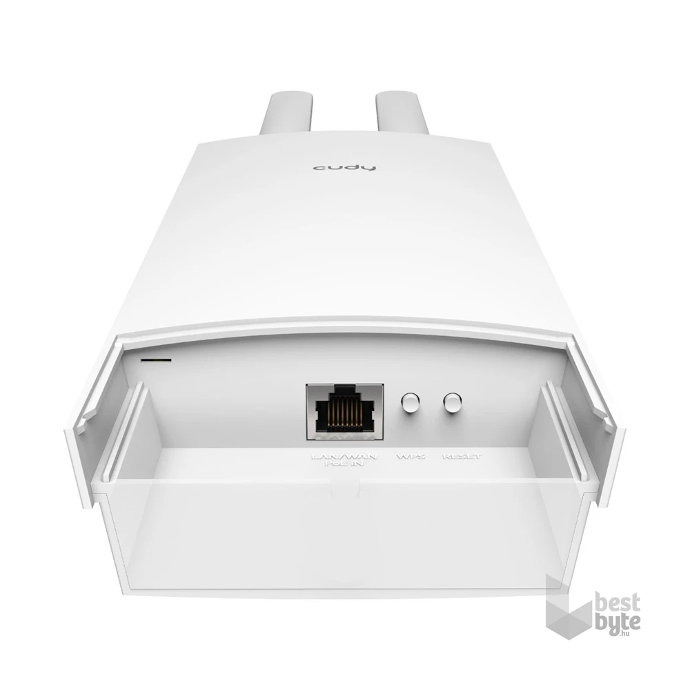 CUDY AP1200 Outdoor kétsávos AC1200 WiFi, 10/100 LAN, PoE, fehér Kültéri Access Point