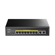 CUDY GS1010PE 8+2 gigabit portos 120W PoE switch