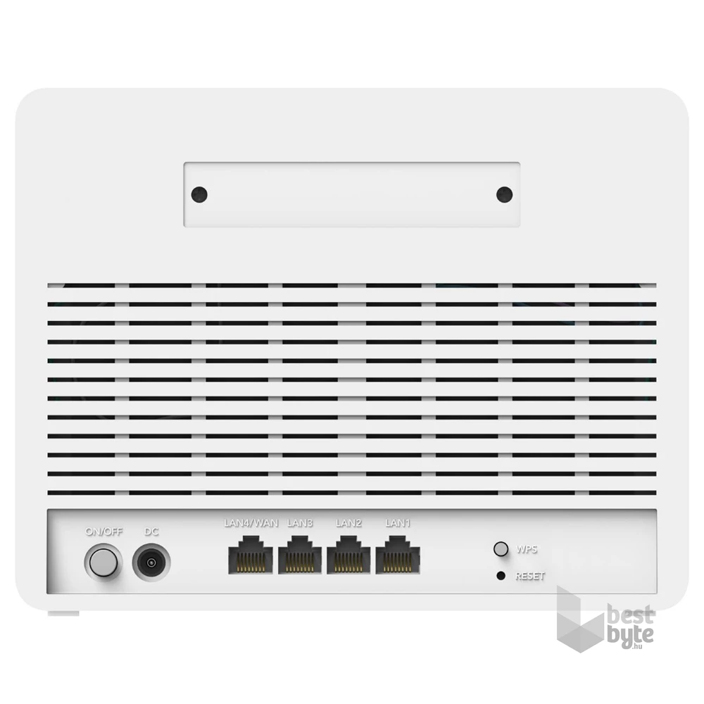 CUDY LT400E egysávos N300 WIFI 4G LTE CAT4, nanoSIM, belső antennás fehér Router