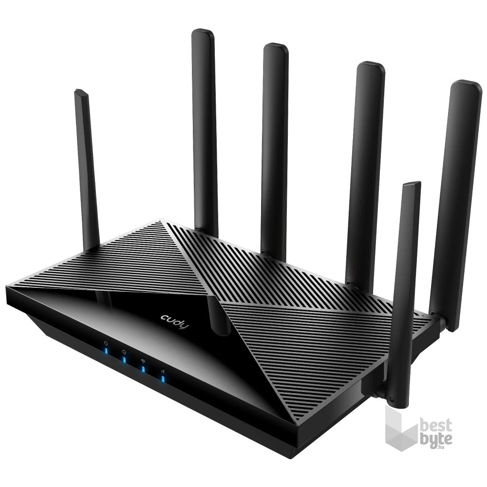 CUDY LT700 kétsávos AC1200 WIFI Dual nanoSIM 4G LTE CAT6 fekete router