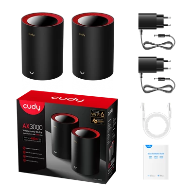 CUDY AX3000 WIFI6 MESH (2DB-SZETT)