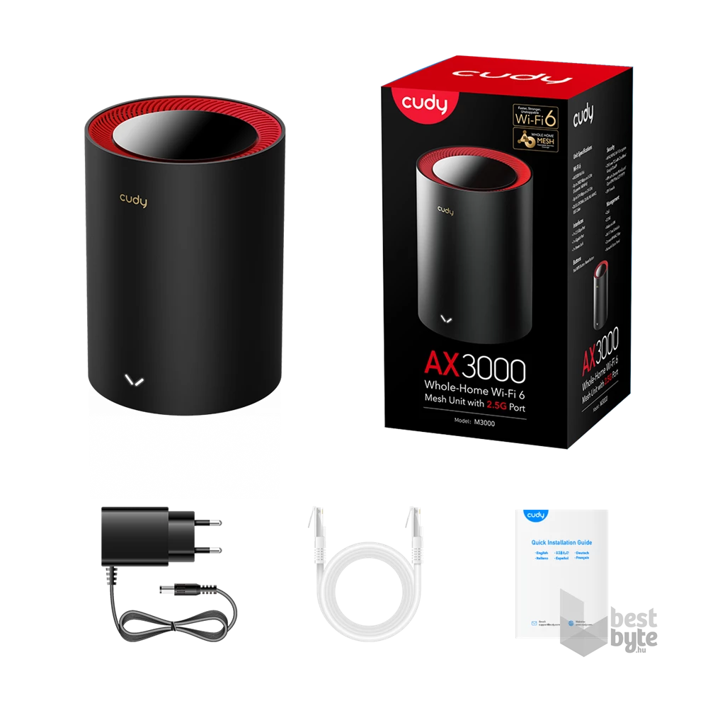 CUDY AX3000 WIFI6 MESH (2DB-SZETT)