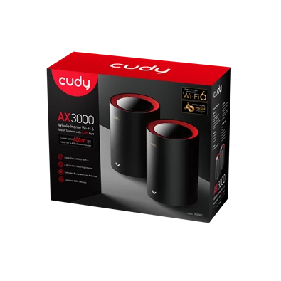 CUDY AX3000 WIFI6 MESH (2DB-SZETT)