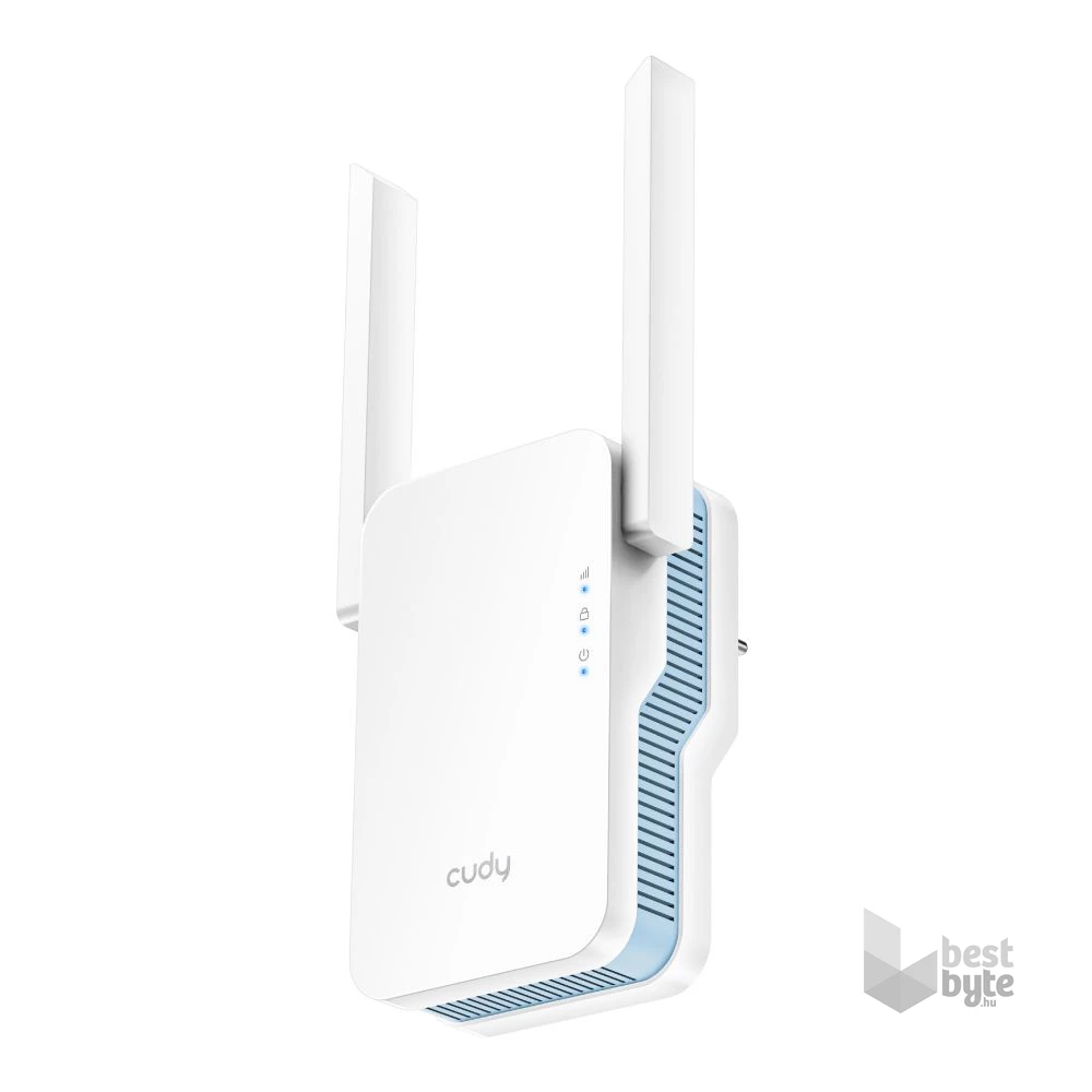 CUDY RE1200 kétsávos AC1200 WIFI MESH fehér extender/access point
