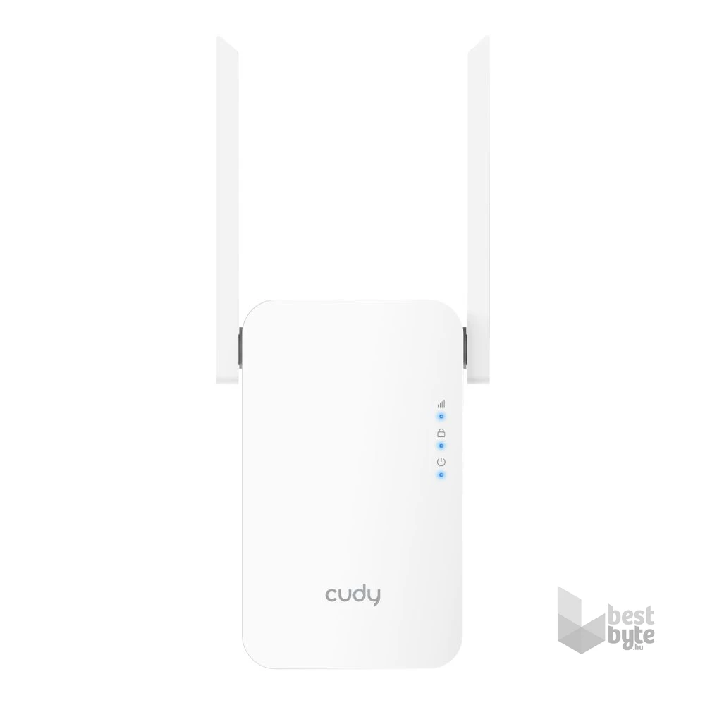 CUDY RE1200 kétsávos AC1200 WIFI MESH fehér extender/access point