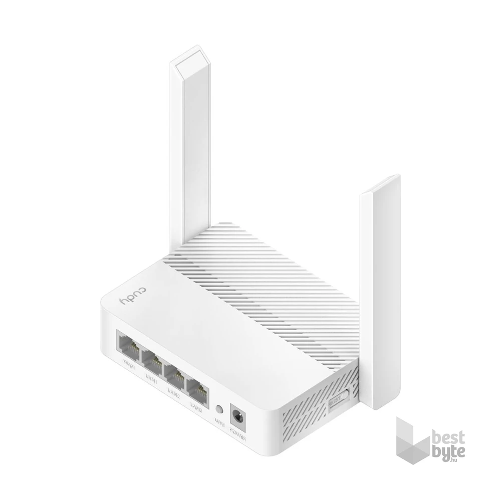 CUDY WR300 egysávos N300 5in1 WIFI fehér Router