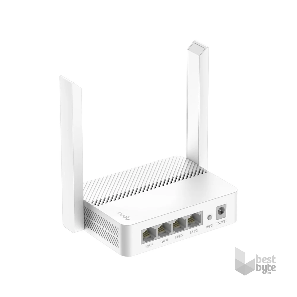 CUDY WR300 egysávos N300 5in1 WIFI fehér Router