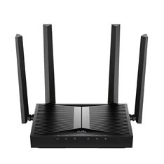 CUDY WR3600 kétsávos BE3600 Gigabit WIFI 7 fekete Router