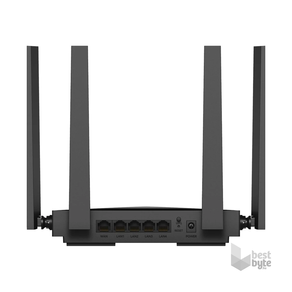 CUDY WR3600 kétsávos BE3600 Gigabit WIFI 7 fekete Router
