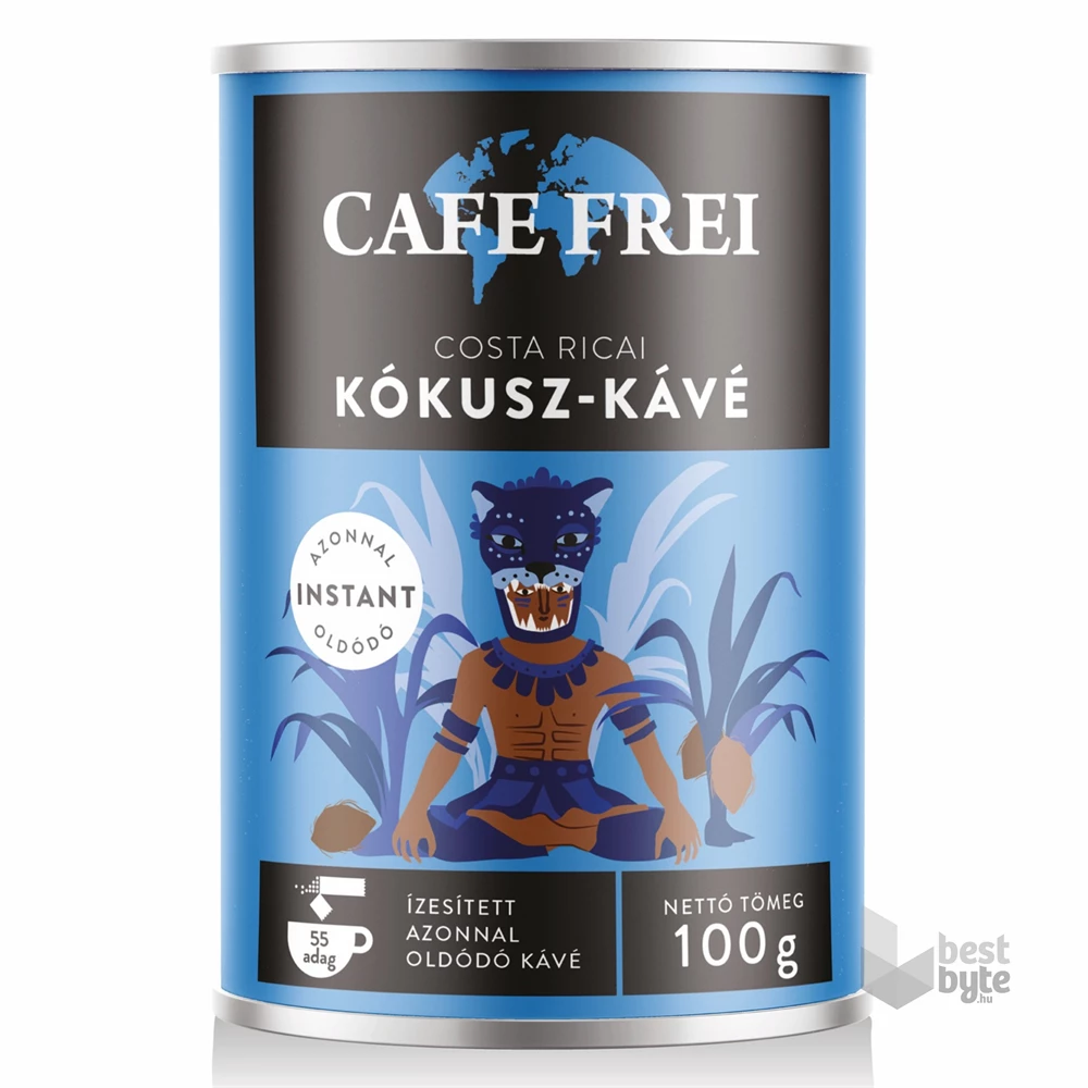 Cafe Frei Costa Ricai kókusz 100g instant kávé