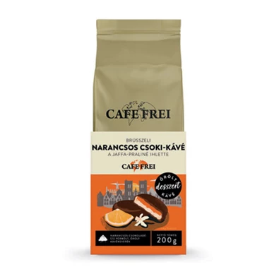 Cafe Frei brüsszeli jaffa narancs-praliné 200g őrölt kávé