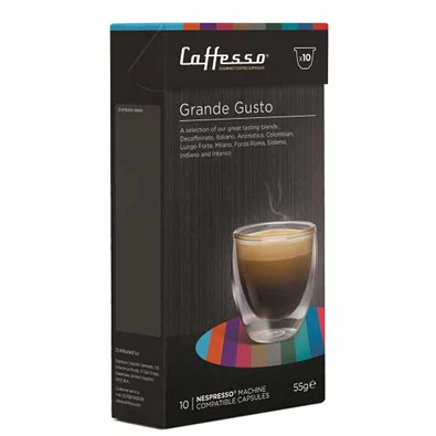 Caffesso Grande Gusto Nespresso kompatibilis 10 db kávékapszula