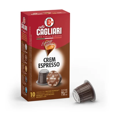 Cagliari EIL Crem Espresso Nespresso kompatibilis kávé kapszula 10*5,5 g