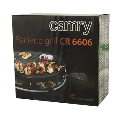 Camry CR6606 fekete asztali elektromos grill
