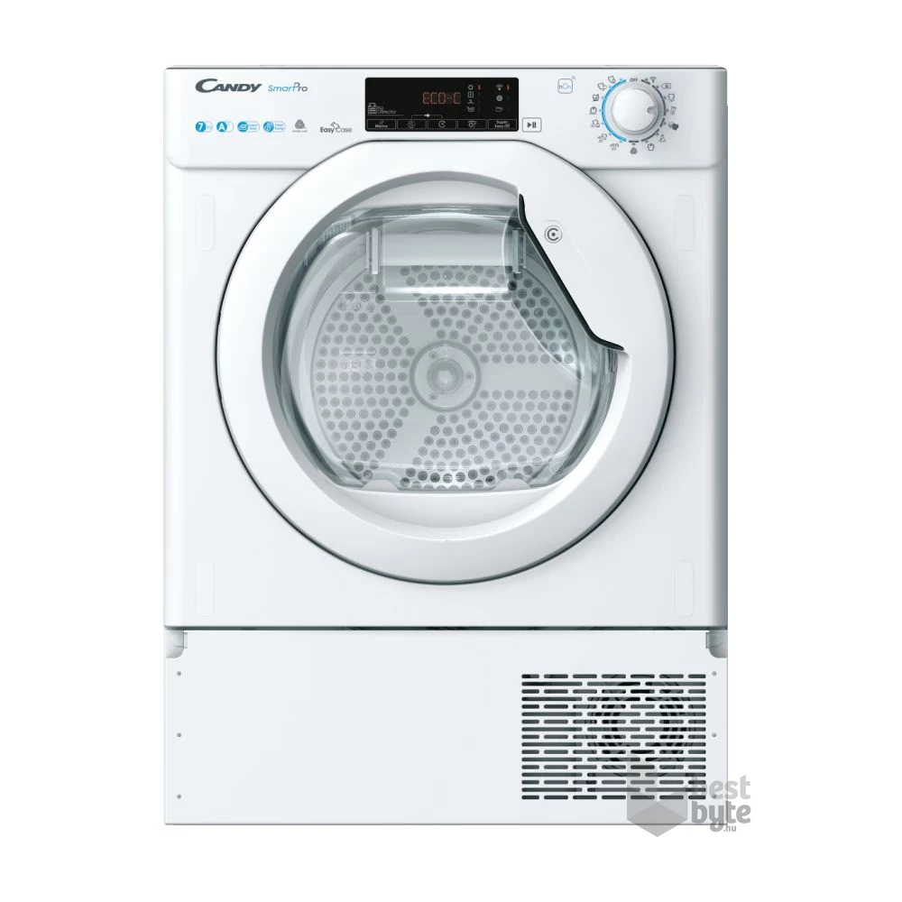 Candy BCTD H7A1TE-S fehér, 7 kg, hőszivattyús, beépíthető, szárítógép