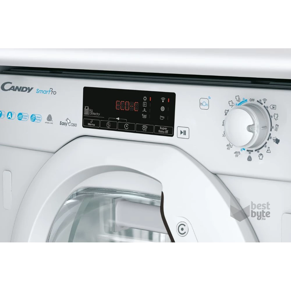 Candy BCTD H7A1TE-S fehér, 7 kg, hőszivattyús, beépíthető, szárítógép