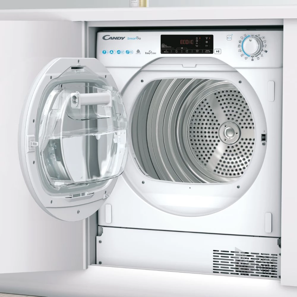 Candy BCTD H7A1TE-S fehér, 7 kg, hőszivattyús, beépíthető, szárítógép