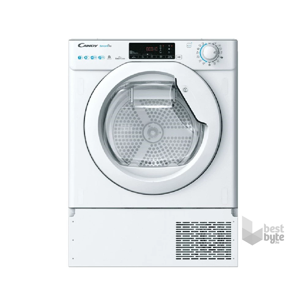 Candy BCTD H7A1TE-S fehér, 7 kg, hőszivattyús, beépíthető, szárítógép
