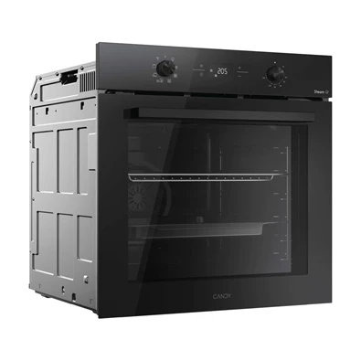 Candy CA6 NP3T3EHTB fekete, beépíthető, sütőtér: 78 liter, grill, légkeverés sütő