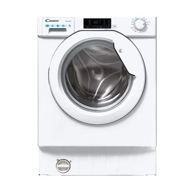 Candy CBD 485D1E/1-S fehér, elöltöltős, max.1400ford., 8 kg/5 kg, beépíthető mosó-szárítógép