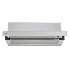 Candy CBT6130/3X ezüst, beépíthető, hagyományos, méret:60 cm, teleszkópos, zajszint:64 dB, páraelszívó