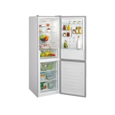 Candy CCE3T618FS ezüst, alulfagyasztós, Hűtő:223L, Fagyasztó:119L, No frost hűtőszekrény