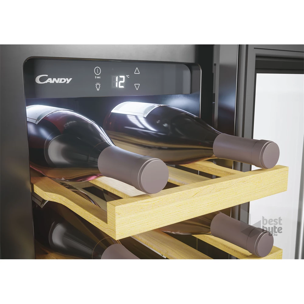 Candy CCVB 30/1 beépíthető, Hűtő:20L, borhűtő