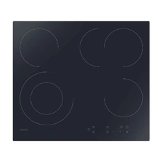 Candy CEH6DXECTT/1 fekete, beépíthető, elektromos üvegkerámia, főzőzóna: 4, beépíthető méret: 56cm, főzőlap Candy CEH6DXECTT/1 fekete, beépíthető, elektromos üvegkerámia, főzőzóna: 4, beépíthető méret: 56cm, főzőlap