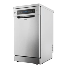 Candy CF1C7SB1FX inox, programok száma: 8, keskeny szabadonálló, 11 terítékes mosogatógép 