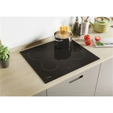 Candy CI642C/E1 fekete, beépíthető, indukciós, főzőzóna: 4, beépíthető méret: 56cm, főzőlap