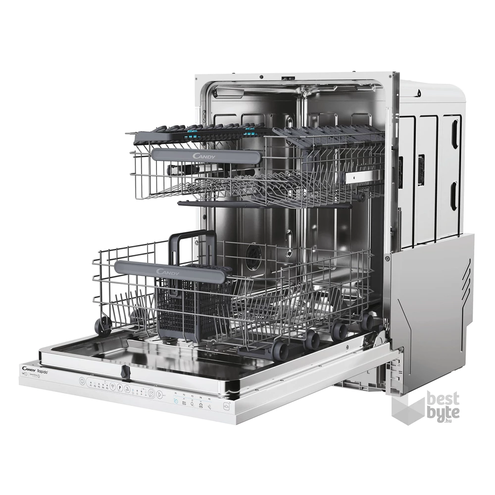 Candy CI 6C4F0A programok száma: 8, beépíthető, 16 terítékes mosogatógép 