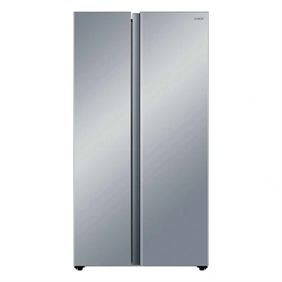 Candy CNSQ2T918EX inox, alulfagyasztós, Hűtő:331L, Fagyasztó:192L, No frost hűtőszekrény