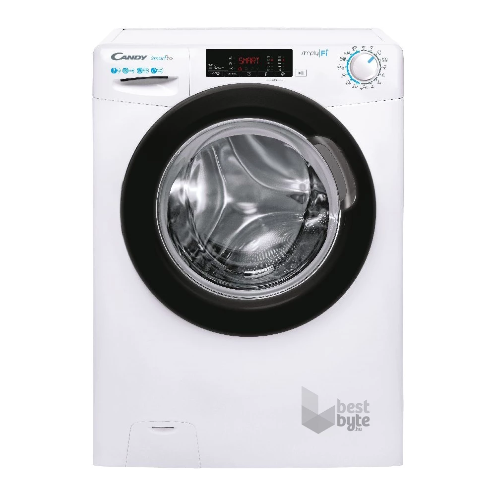 Candy CO4 1275TWBE/1-S fehér, elöltöltős, keskeny, max.1200ford., 7 kg, mosógép