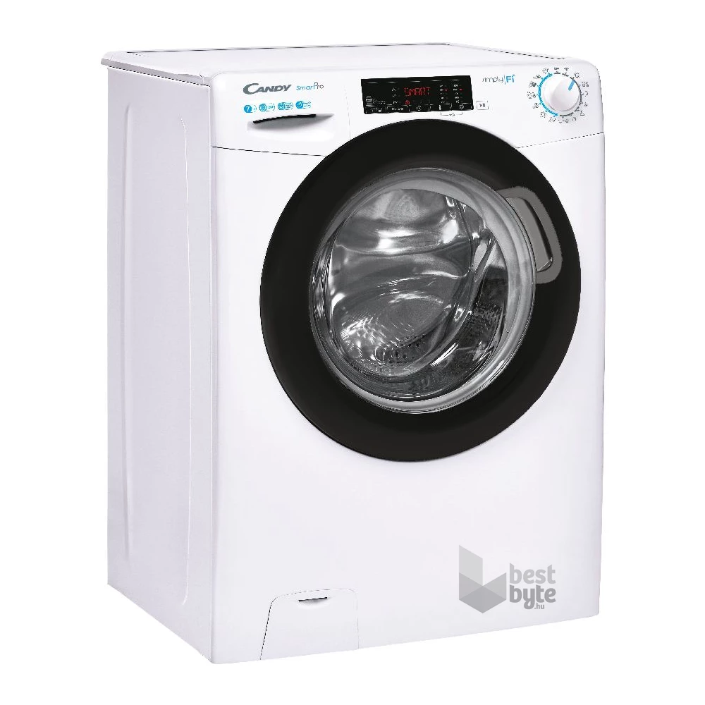 Candy CO4 1275TWBE/1-S fehér, elöltöltős, keskeny, max.1200ford., 7 kg, mosógép