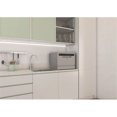 Candy CP 6E51LS asztali inox mosogatógép
