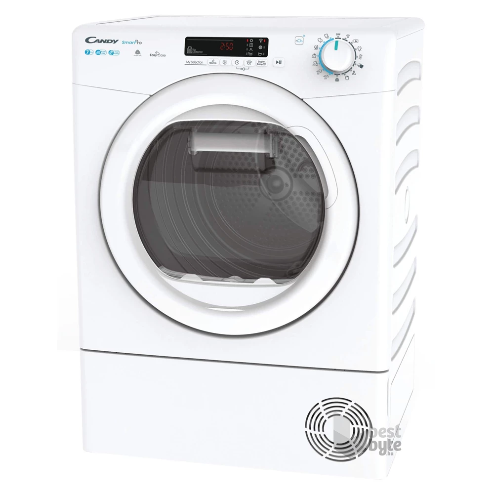 Candy CSO4H7A1DE-S fehér, 7 kg, hőszivattyús, keskeny, szárítógép