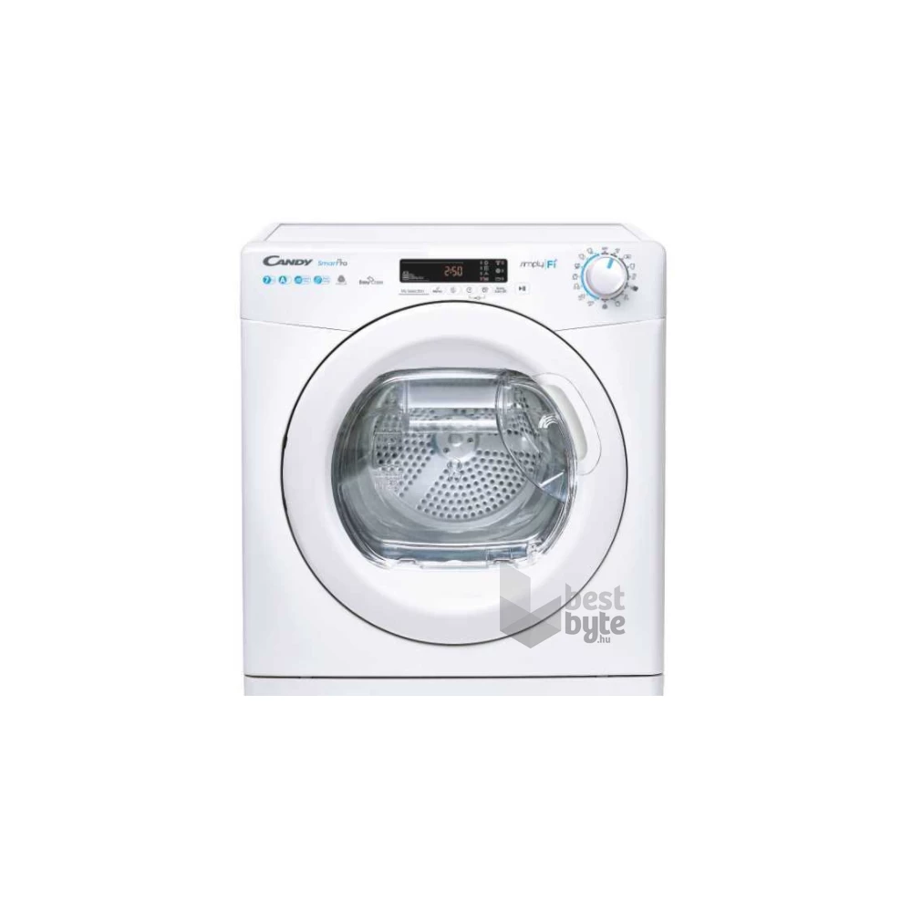 Candy CSO4H7A1DE-S fehér, 7 kg, hőszivattyús, keskeny, szárítógép