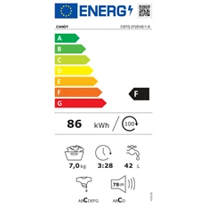 Candy CSTG 272DVET/1-S felültöltős mosógép
