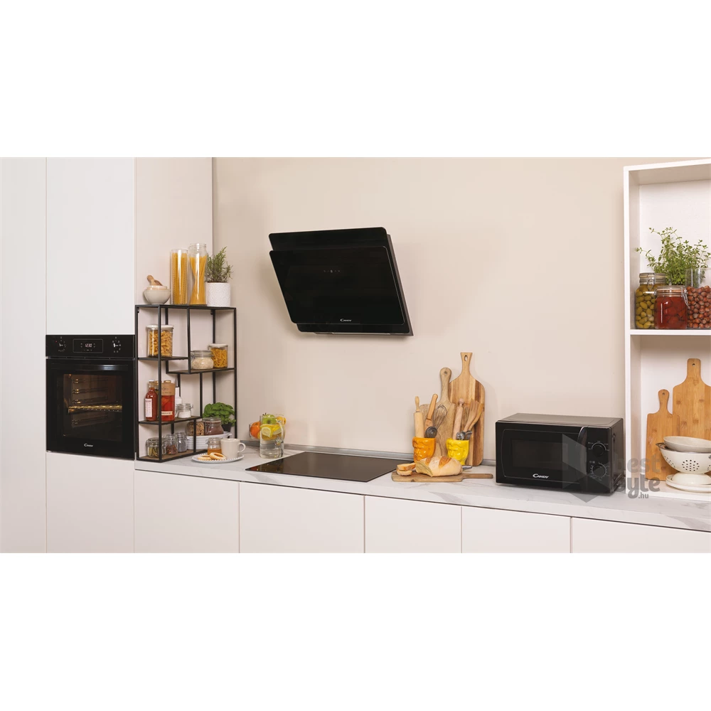 Candy CVMA 60N fekete, szabadonálló, kürtős, méret:60 cm, zajszint:62 dB, páraelszívó