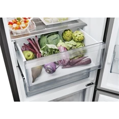 Candy ECN2CQTEB186, alulfagyasztós, Hűtő:235L, Fagyasztó:120L, Total No frost hűtőszekrény