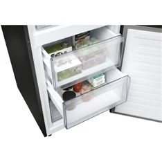 Candy ECN2CQTEB186, alulfagyasztós, Hűtő:235L, Fagyasztó:120L, Total No frost hűtőszekrény