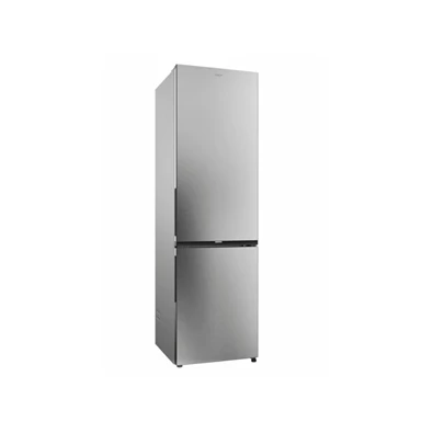 Candy ECN4CQTEX206 inox, alulfagyasztós, Hűtő:289L, Fagyasztó:120L, No frost hűtőszekrény