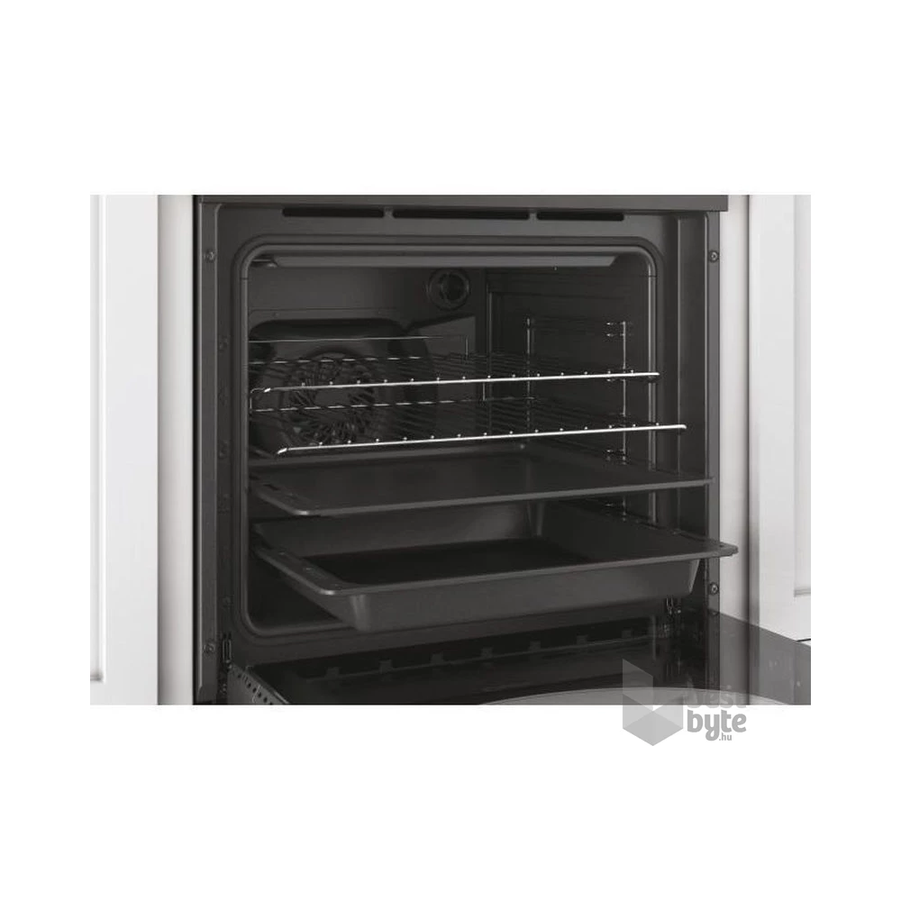 Candy FCR 824 GH/E fekete, beépíthető, sütőtér: 70L, grill, légkeverés, sütő