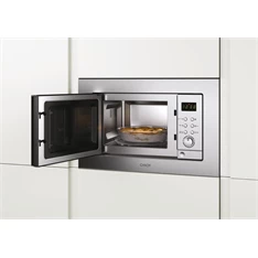 Candy MIC 201 EX 1000W 20L inox beépíthető mikrohullámú sütő