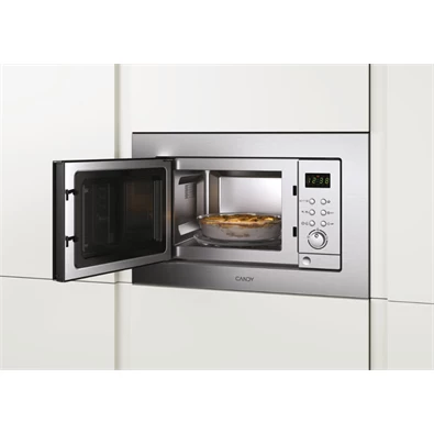 Candy MIC 201 EX 1000W 20L inox beépíthető mikrohullámú sütő