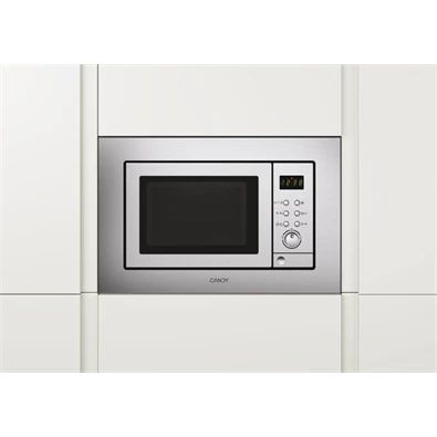 Candy MIC 201 EX 1000W 20L inox beépíthető mikrohullámú sütő