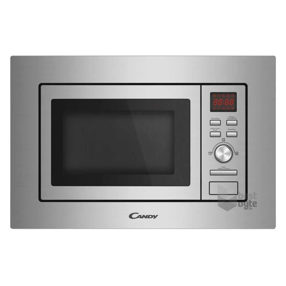 Candy MIS1730X 1000W 17L inox beépíthető mikrohullámú sütő